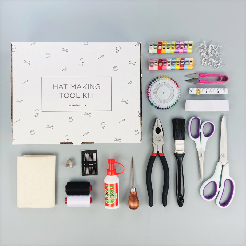 Hat Making Beginners Kit With Pouncing Machine Base Option by Hat Blocks  Australia 